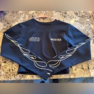 Darc Sport Burn L/S "Energy" Top in Black, Medium